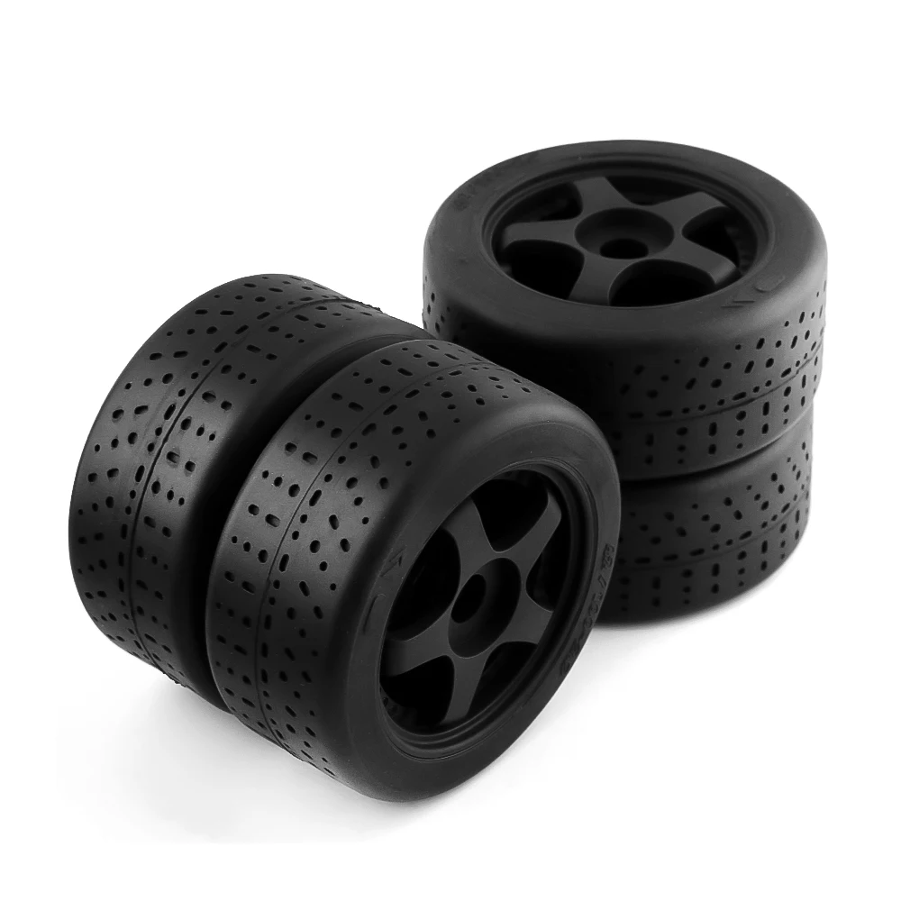 RS Rubber Black Tire 102*45mm Tyre 17Mm Wheel Hex For Arrma 1/7 Infraction Felony Limitless RC Car Upgrade Parts