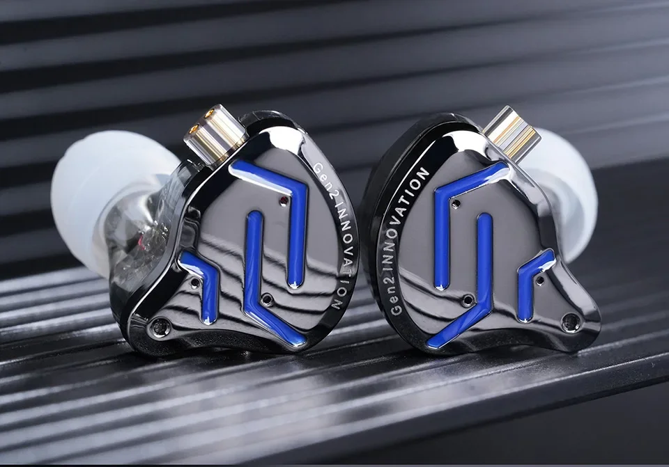 KZ ZSN Pro 2 Hybrid Drive 1BA+1DD in Ear Metal Earphones HIFI Bass Headset DJ Music Earbuds Sport Noise Cancelling Headphone