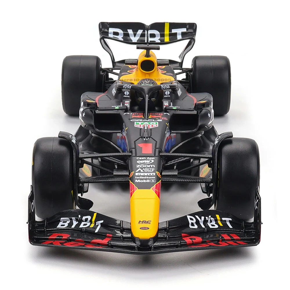 Bburago 1:24 2022~2024 F1 serie various style Red Bull RB19 Gran Premio de Austin SF23 W14 precision model car collection gift