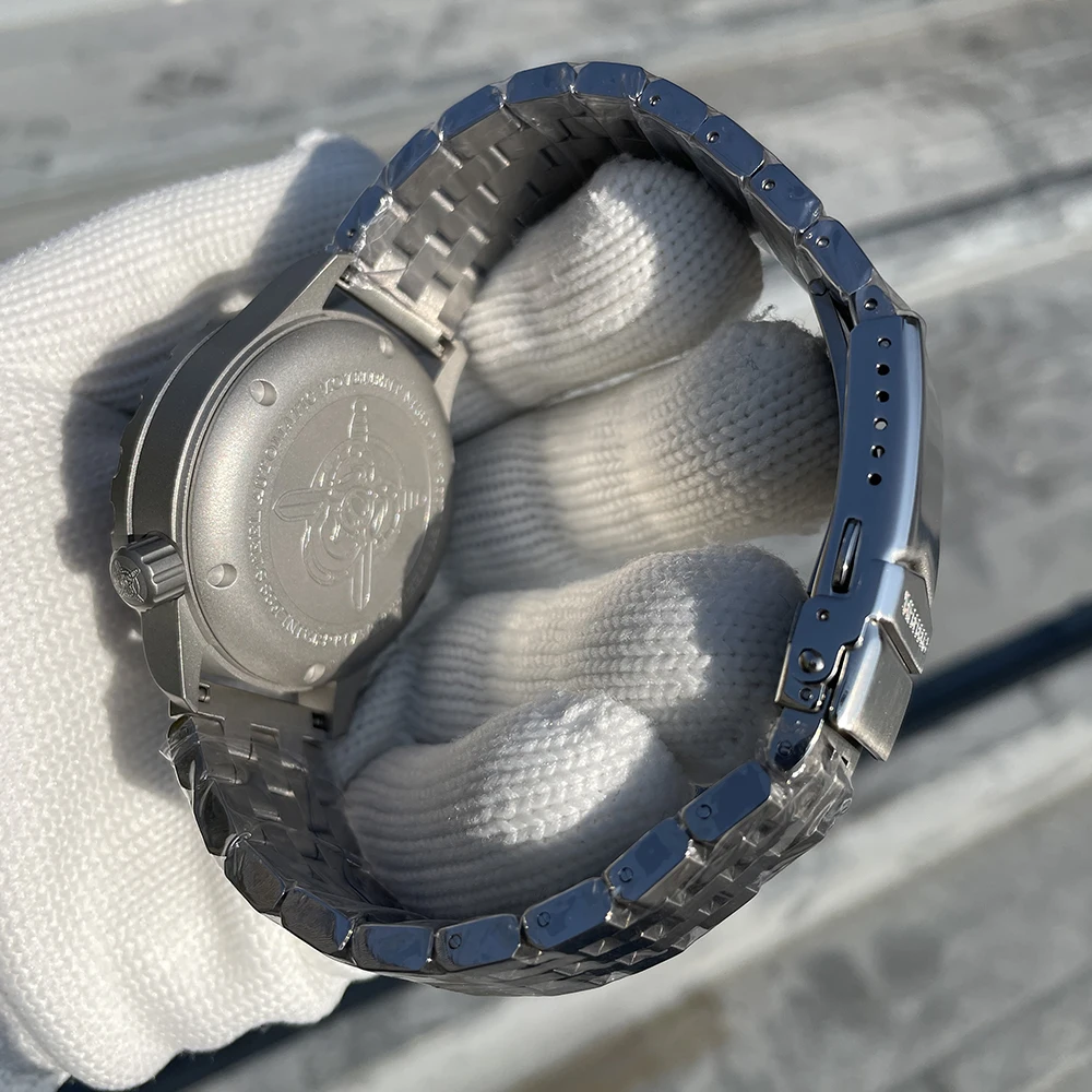 STEELFLIER Official SF752 Fashion Mechanical Wristwatch NH35 Movement Super BGW9 Luminous 20Bar Waterproof Luxury Dive Watches