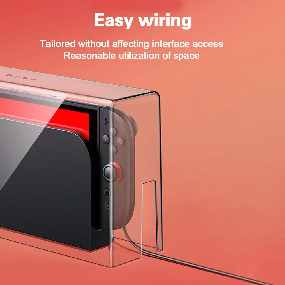 Acrylic Dust Cover For Switch2 Game Console Dustproof Waterproof Transparent Acrylic Hard Covers Game Shell Case Accessories