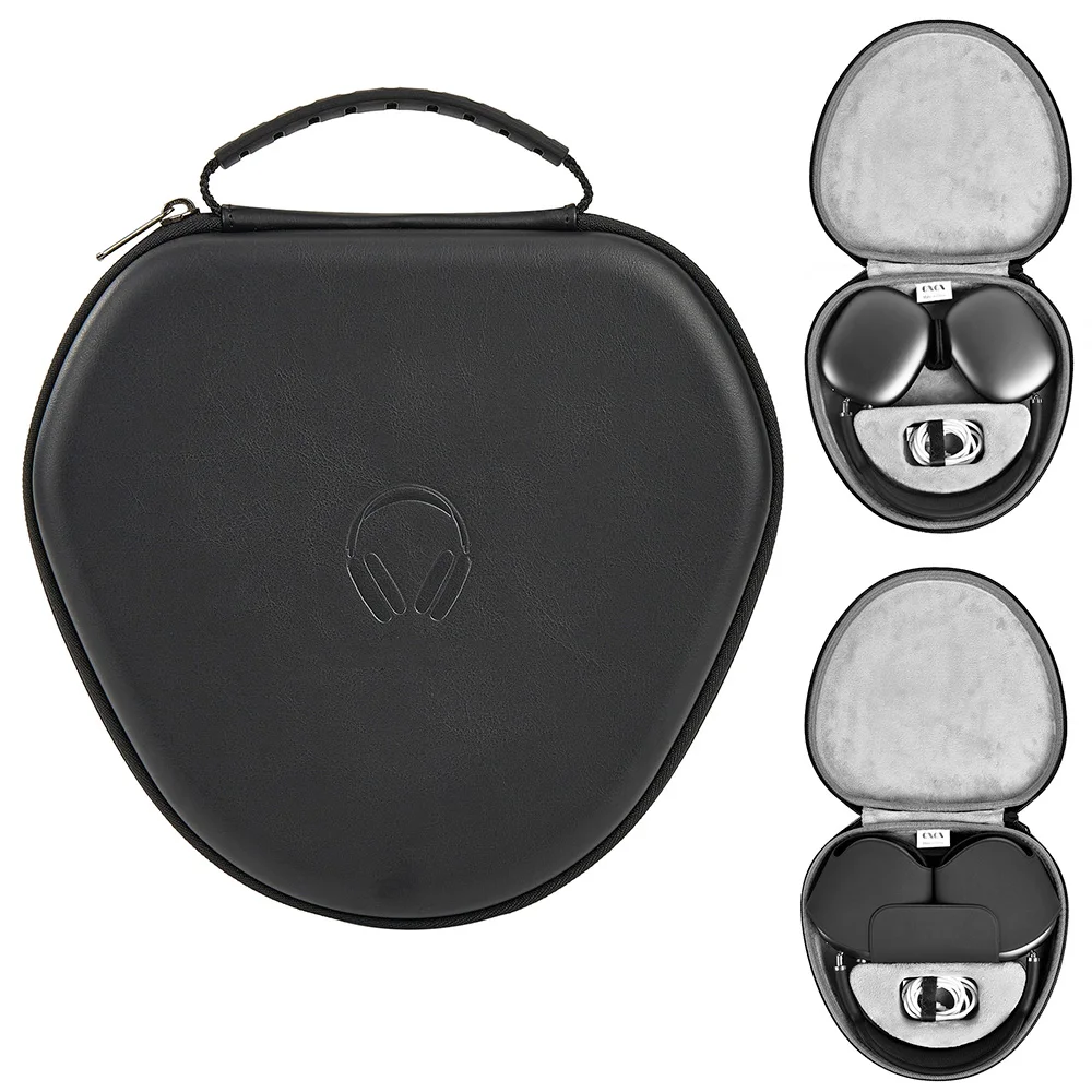 Newest Smart Case for Airpods Max with Auto-sleep Hard EVA Shell Waterproof Shockproof Portable Carry Organize Bag Pouch