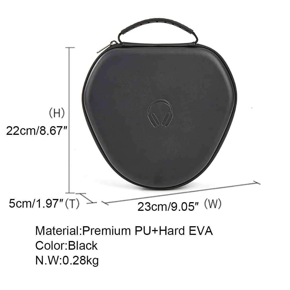 Newest Smart Case for Airpods Max with Auto-sleep Hard EVA Shell Waterproof Shockproof Portable Carry Organize Bag Pouch