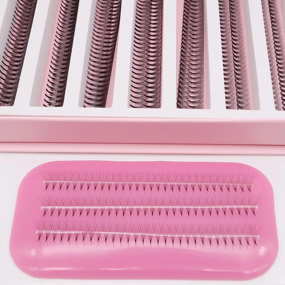 1000Fans Mix Thin Root Narrow Pointy Base Premade Fans Eyelash Extension 5D 6D 8D 10D Narrow Volume Fan Promade Ready Fan Lashes