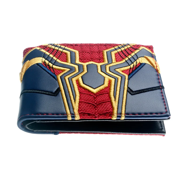 Embroidered men's wallet, stylish and personalized women's card clip