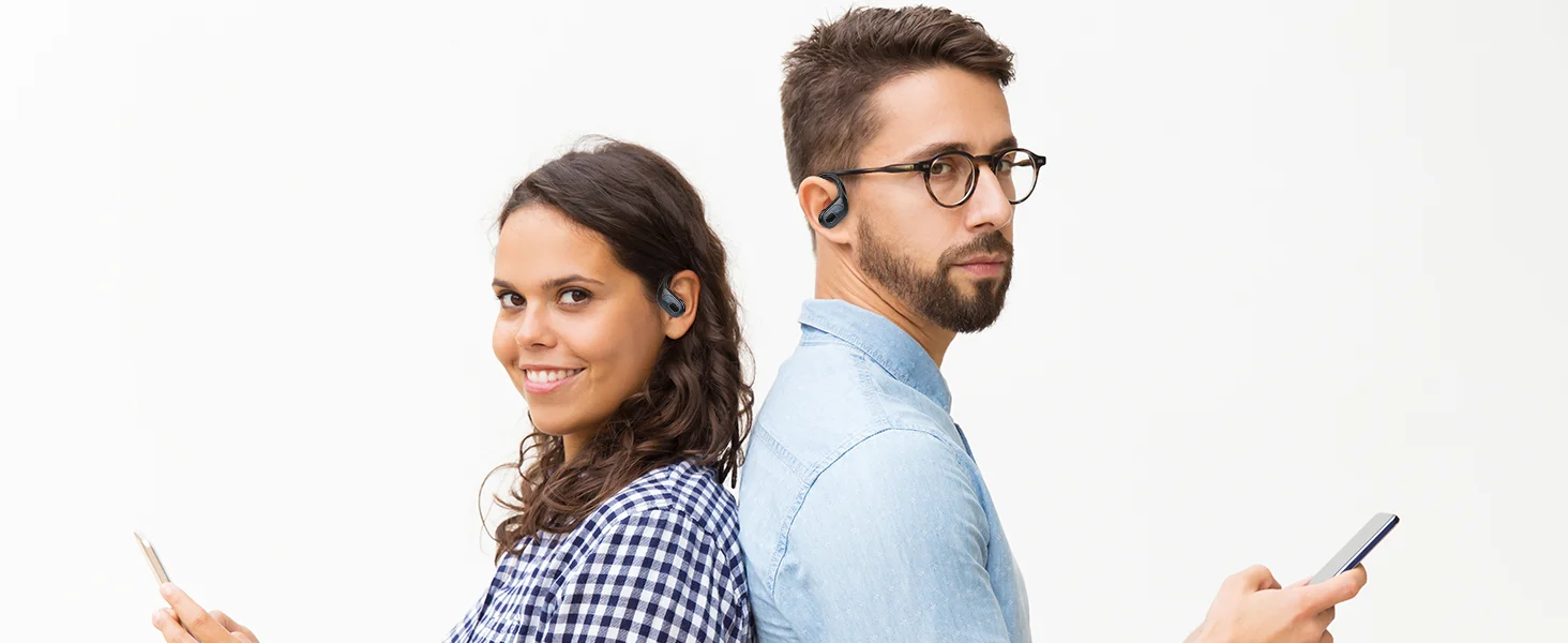 Wireless Earbuds 5.4 Bluetooth Headphones Sports Ear Buds with Earhooks 75H Playtime Wireless Headphones for Workout Waterproof