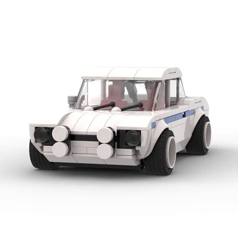 MOC MK1 Escort Building Blocks Super Sports Vehicle Cars Bricks Set DIY Model Assembly Toys For Boy Gift