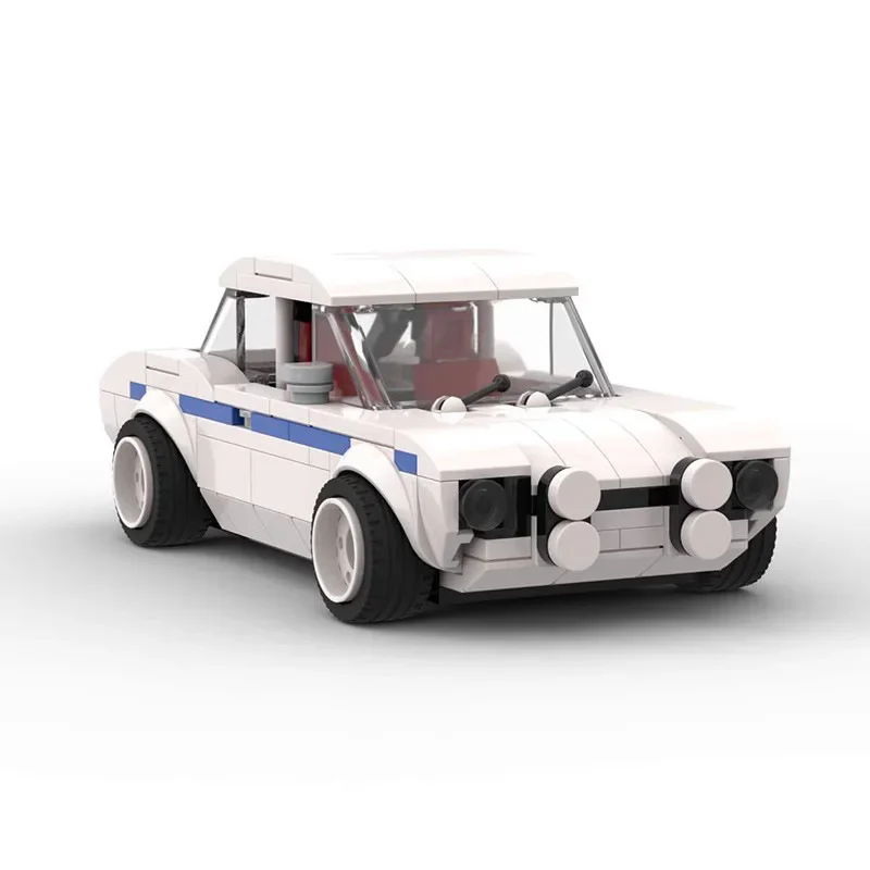 MOC MK1 Escort Building Blocks Super Sports Vehicle Cars Bricks Set DIY Model Assembly Toys For Boy Gift