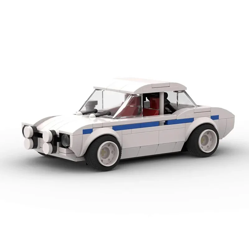 MOC MK1 Escort Building Blocks Super Sports Vehicle Cars Bricks Set DIY Model Assembly Toys For Boy Gift