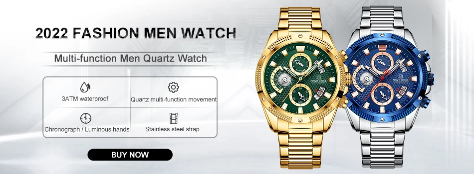 2024 Top Brand NAVIFORCE Mens Watches Stainless Steel Strap Casual Male Quartz Sports Wristwatch Luxury Waterproof Date Clock