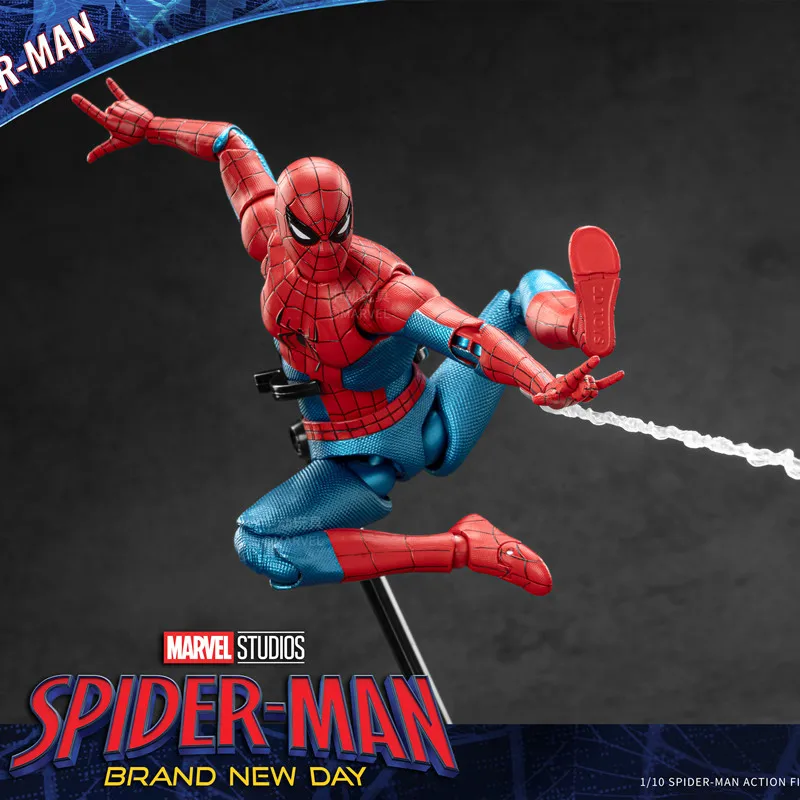 ZD Toys Spider-Man Brand New Day Miles Morales Spider-Man Scarlet Spider Hobie Brown Iron Spider Action Figure Toys Model Gift