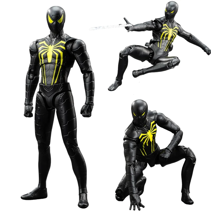 ZD Toys Spider-Man Brand New Day Miles Morales Spider-Man Scarlet Spider Hobie Brown Iron Spider Action Figure Toys Model Gift