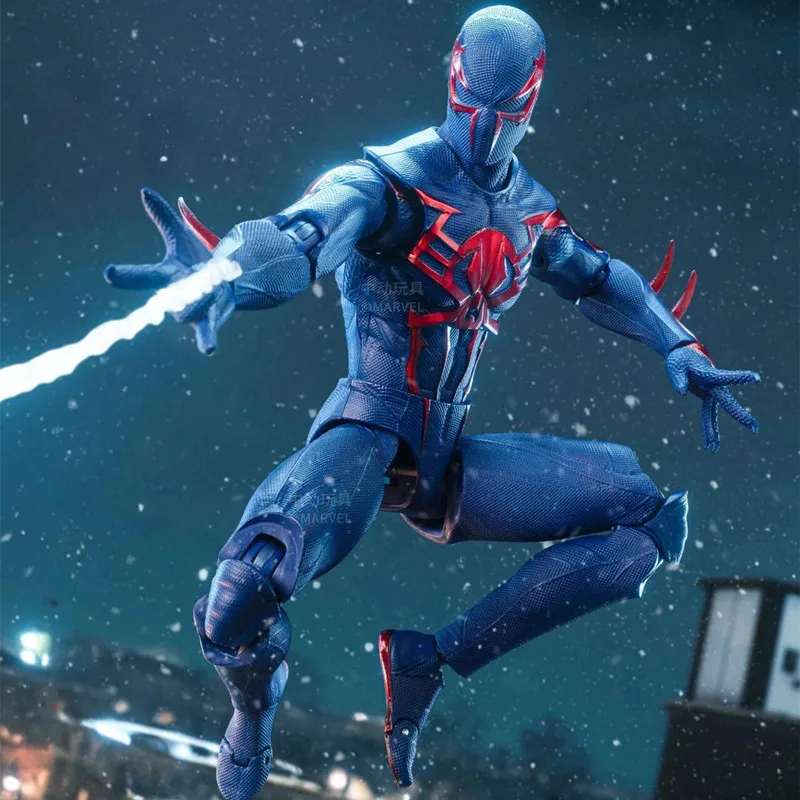 ZD Toys Spider-Man Brand New Day Miles Morales Spider-Man Scarlet Spider Hobie Brown Iron Spider Action Figure Toys Model Gift