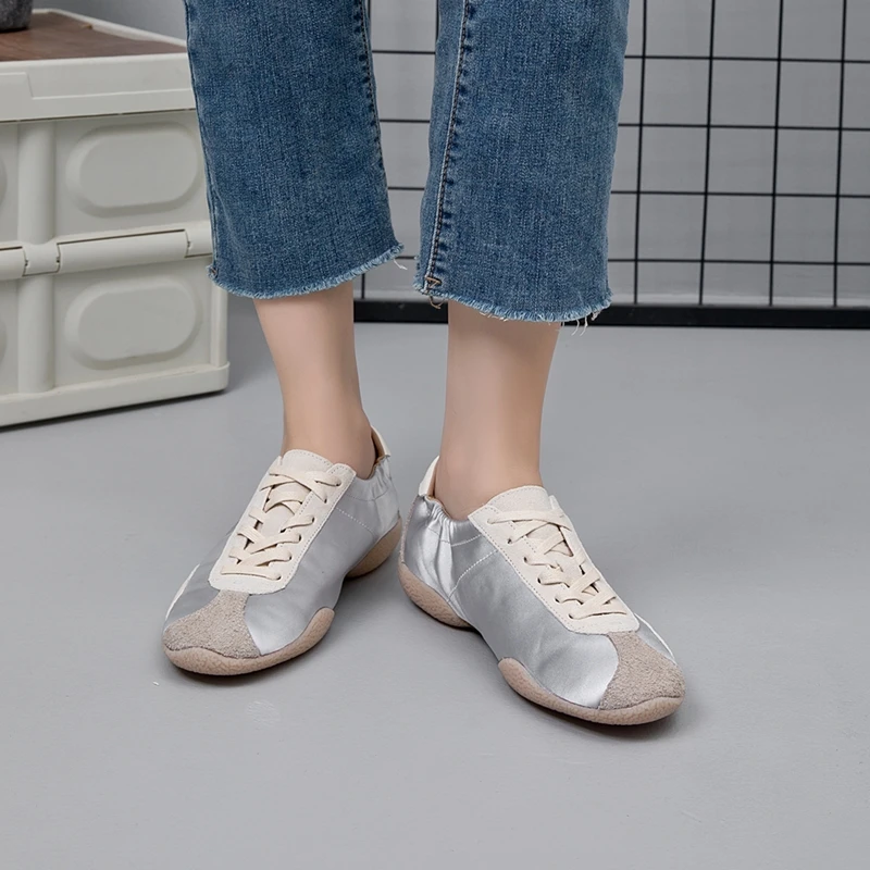 AIYUQI 2026 New Women's Sneakers Shoe Anti-slip and Breathable Women Training Shoes Flat Casual Girl Shoes for Spring and Autumn