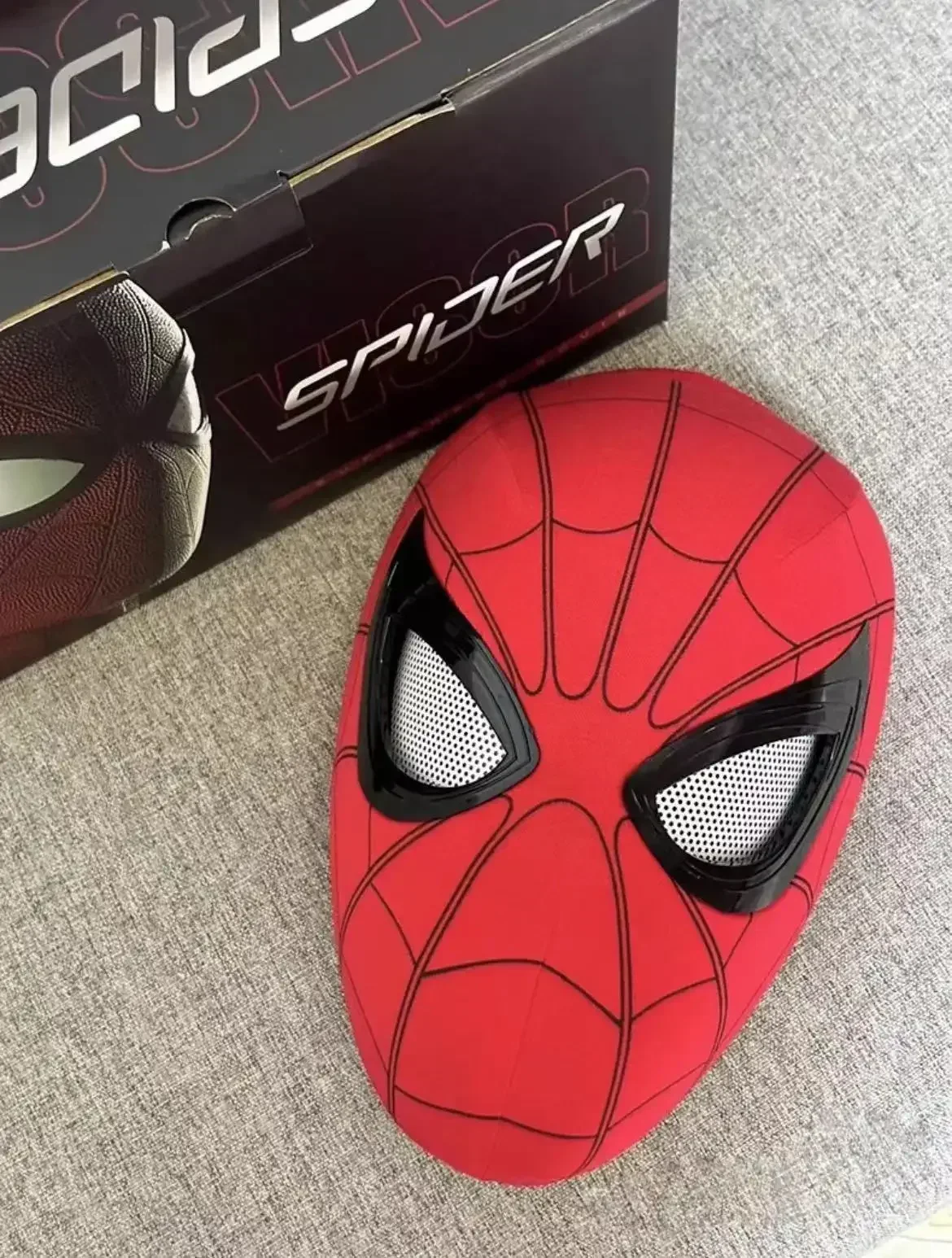 Wearable Cosplay Mask Chin control blink Headgear Decor Collectible Toy For Adult Cosplay Hobbyists Halloween Xmas Gift