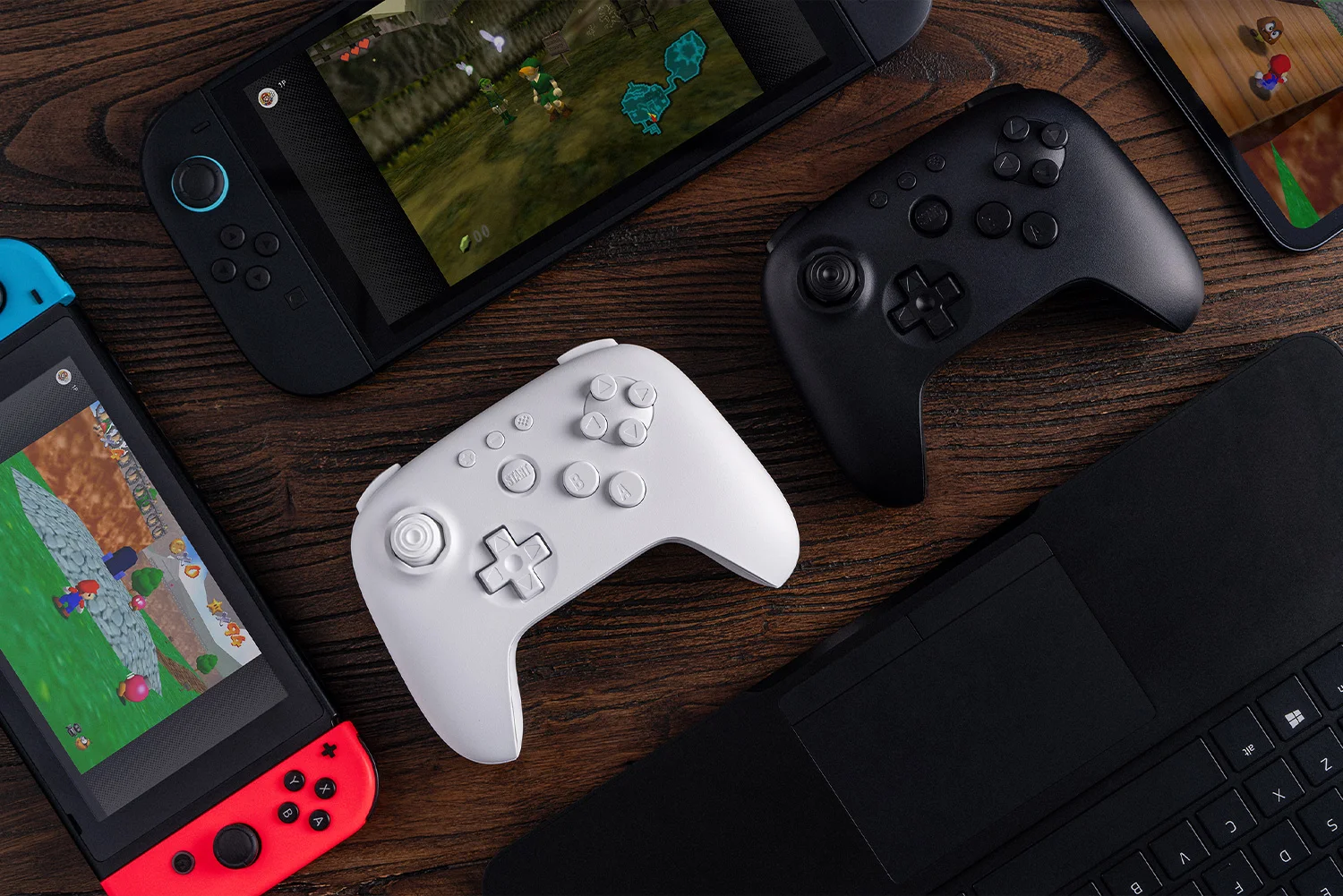 8BitDo N64 Bluetooth Controller for Analogue 3D, Nintendo Switch, Switch 2, Gaming Joystick Gamepad for Windows and Android