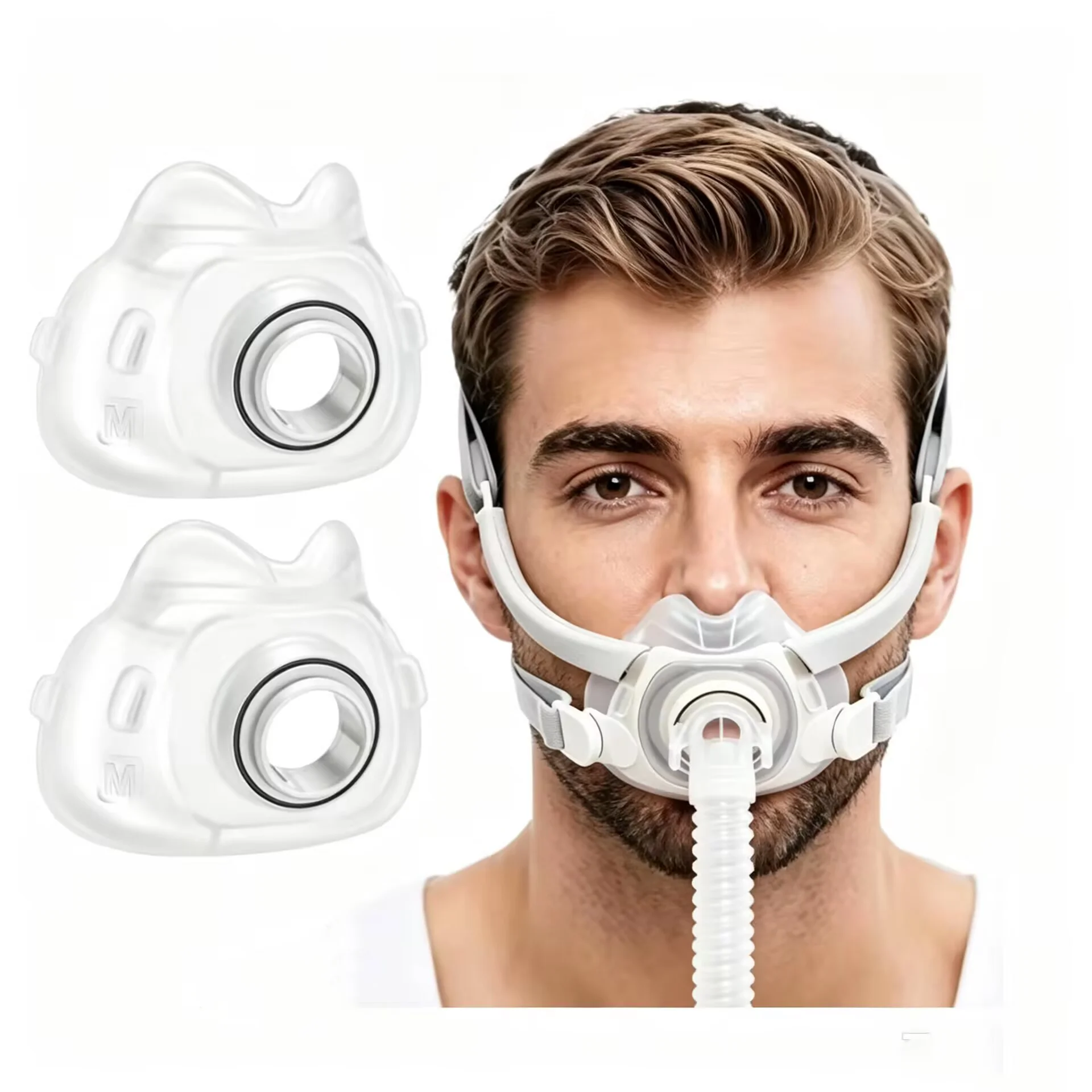 CPAP AirFit F40 Replacement Mask Set, Full Face Compatible, Suitable for Sleep Apnea, Can Effectively Alleviate Snoring Symptoms