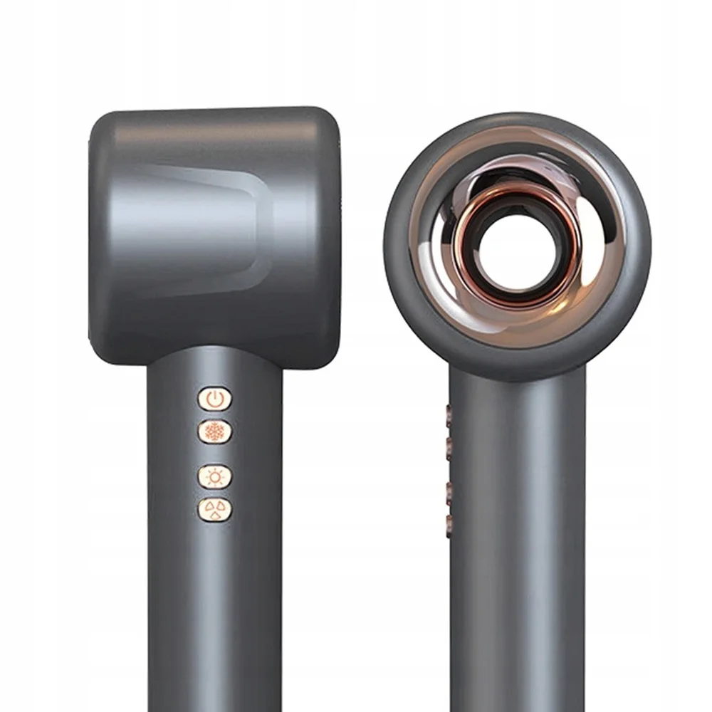 Super Hair Dryer Professional Leafless Hairdryer Hair Care Styling Negative Ion Electric Hair Dryers 3 Airflow Speed ​​Settings