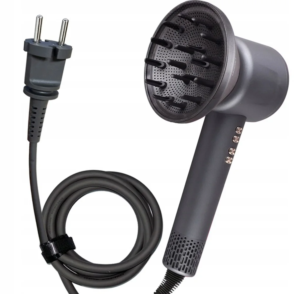Super Hair Dryer Professional Leafless Hairdryer Hair Care Styling Negative Ion Electric Hair Dryers 3 Airflow Speed ​​Settings