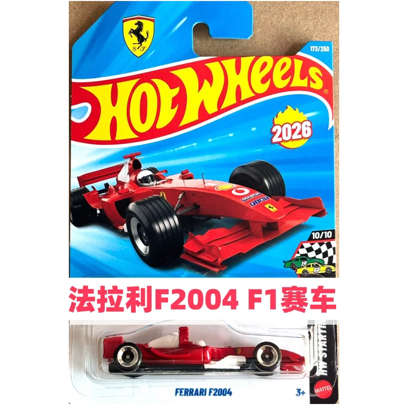2026 Original Hot Wheels 2026-M Series F1 Ferrari Maserati Cadillac Porsche Carrera 1:64 Diecast Cars Collector's Birthday Gifts
