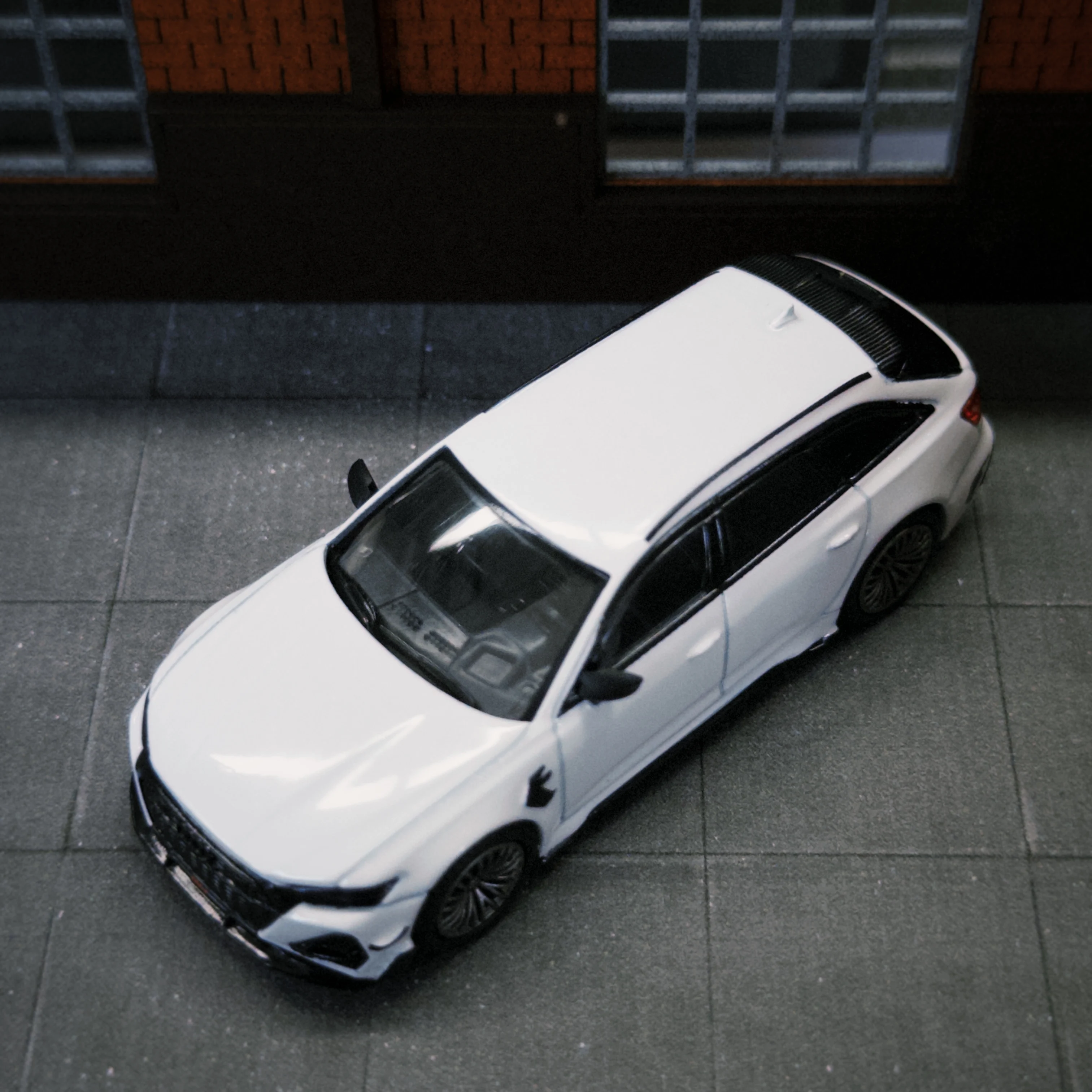 MGT 1/64 RS6 ABT Alloy Diecast Model Car Collection Toy Station Vehicle Gift For Adults (Without packaging)