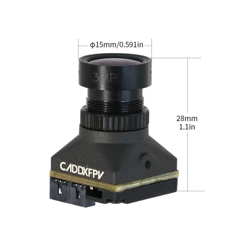 CADDXFPV Ratel Pro Analog / Baby Ratel 2 Nano / Ratel 2 FPV Camera IMAGE 16:9 & 4:3 (Changeable) Camera For RC FPV Drone