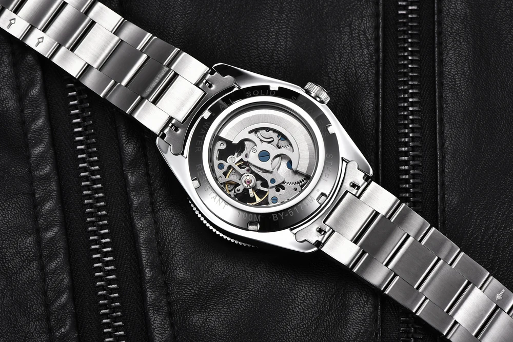 BENYAR Men's Watches Mechanical Automatic Watch BB58 Sport Watch For Men 2026 Stainless Steel Waterproof Business Luminous Clock