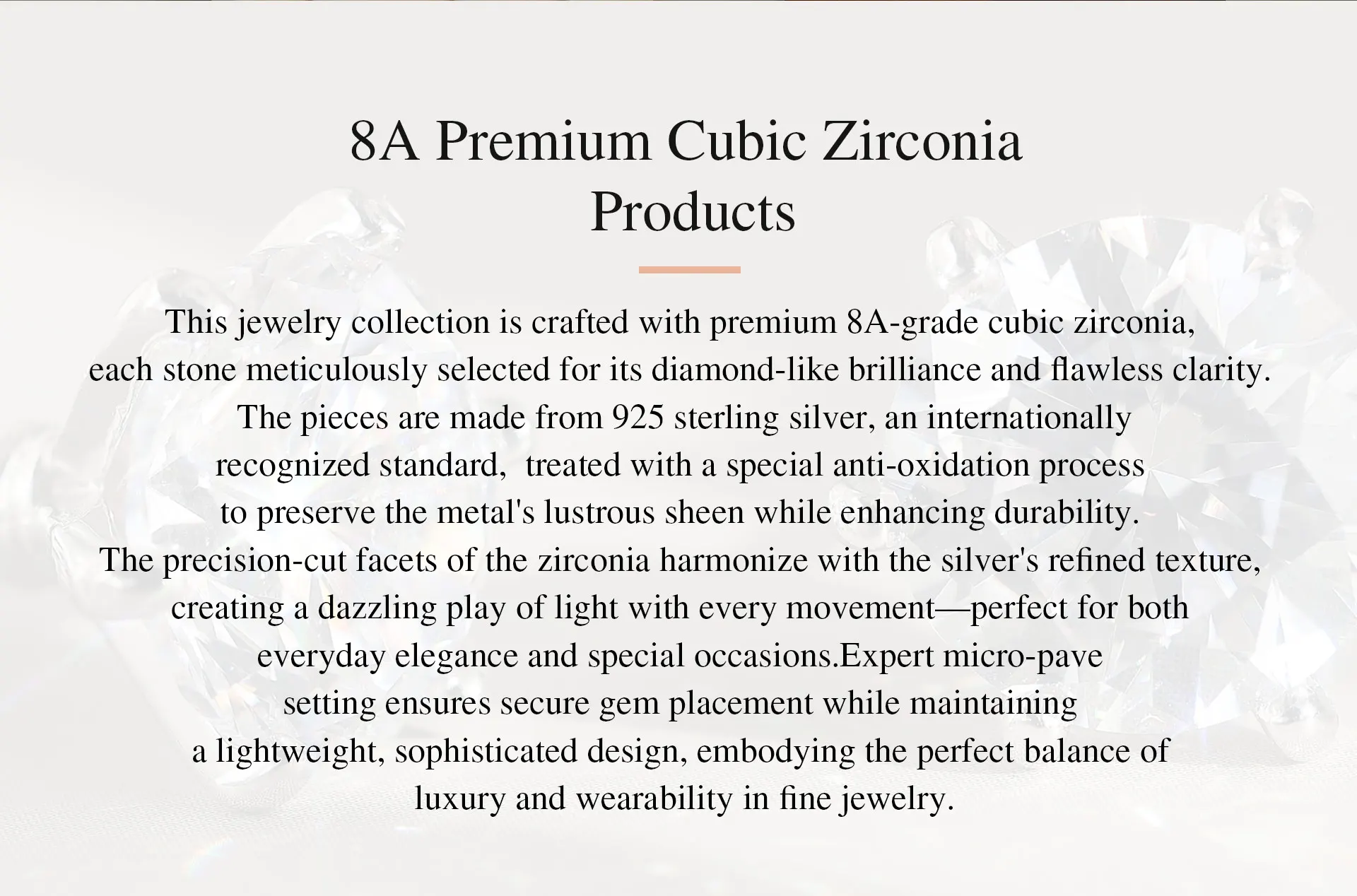 ORSA JEWELS Exquisite 925 Sterling Silver Zircon Earrings for Women Shiny 8A Premium Cubic Zirconia Earrings Party Jewelry LZE03
