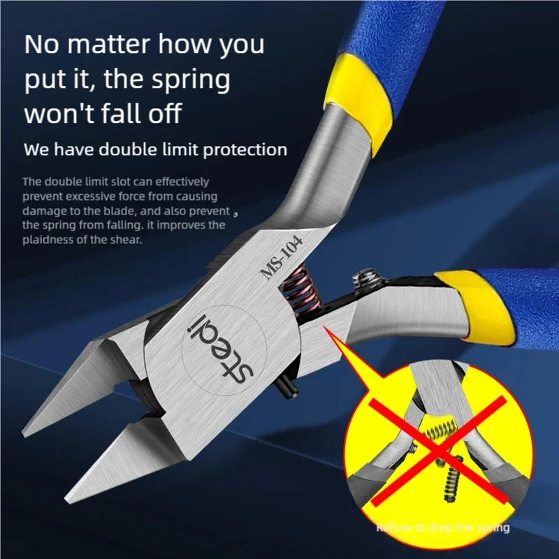 Stedi Single Edge Pliers for Gundam Model MS-104 Cutting Tool Military Assembly Tool Plastic Model Making Tool Hobby DIY Craft