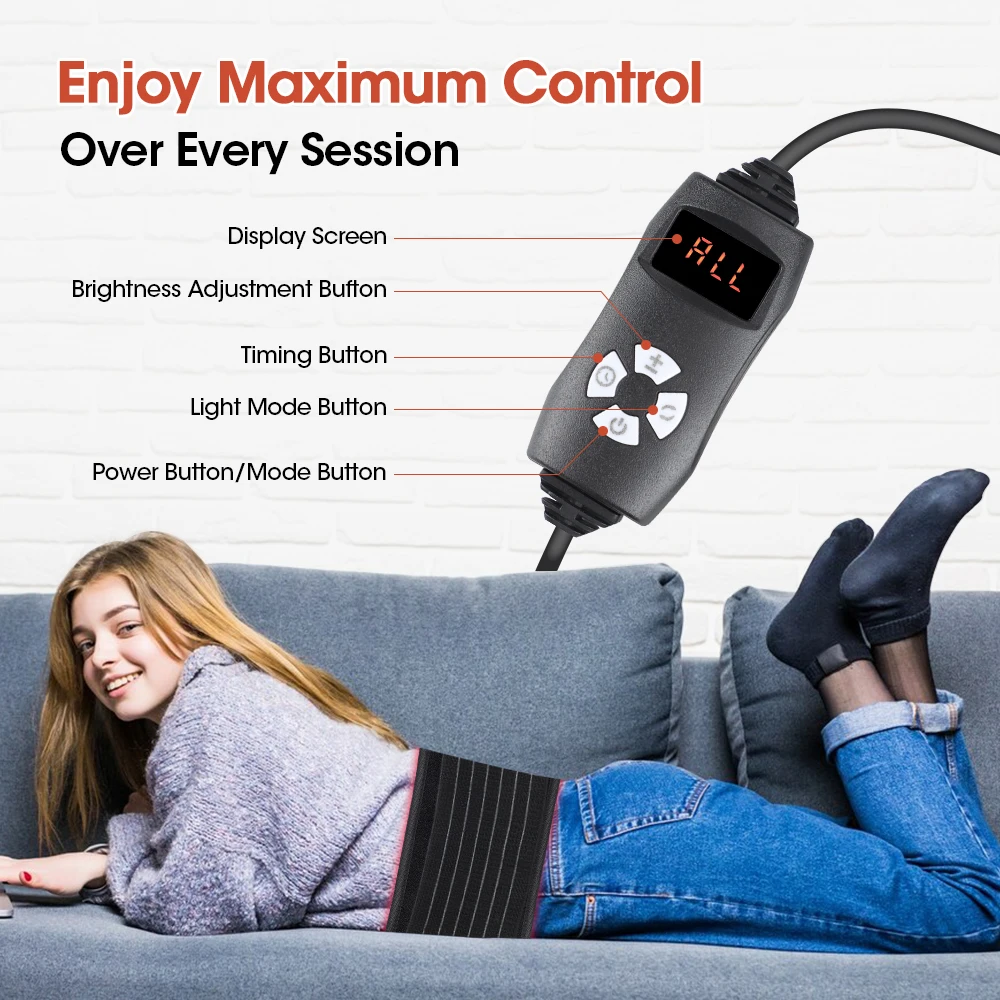 Home Use Full Body 660nm 850nm Near Infrared Light Machine Skin Care Beauty Tool