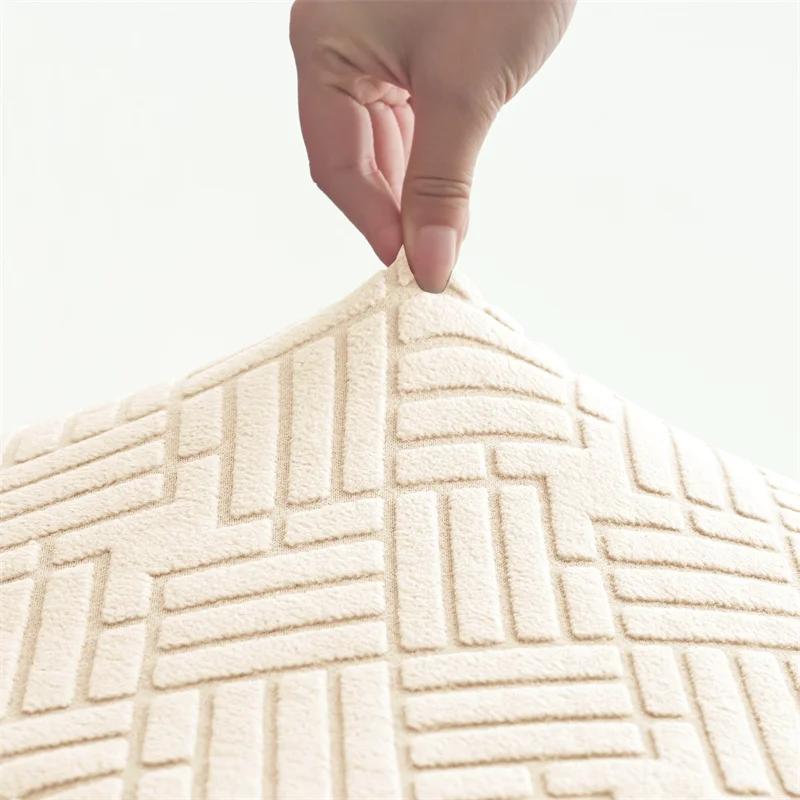 2pcs/set Jacquard Club Tub Chair Cover with Cushion Cover Elastic Armchair Slipcover Non Slip Couch Cover Furniture Protector