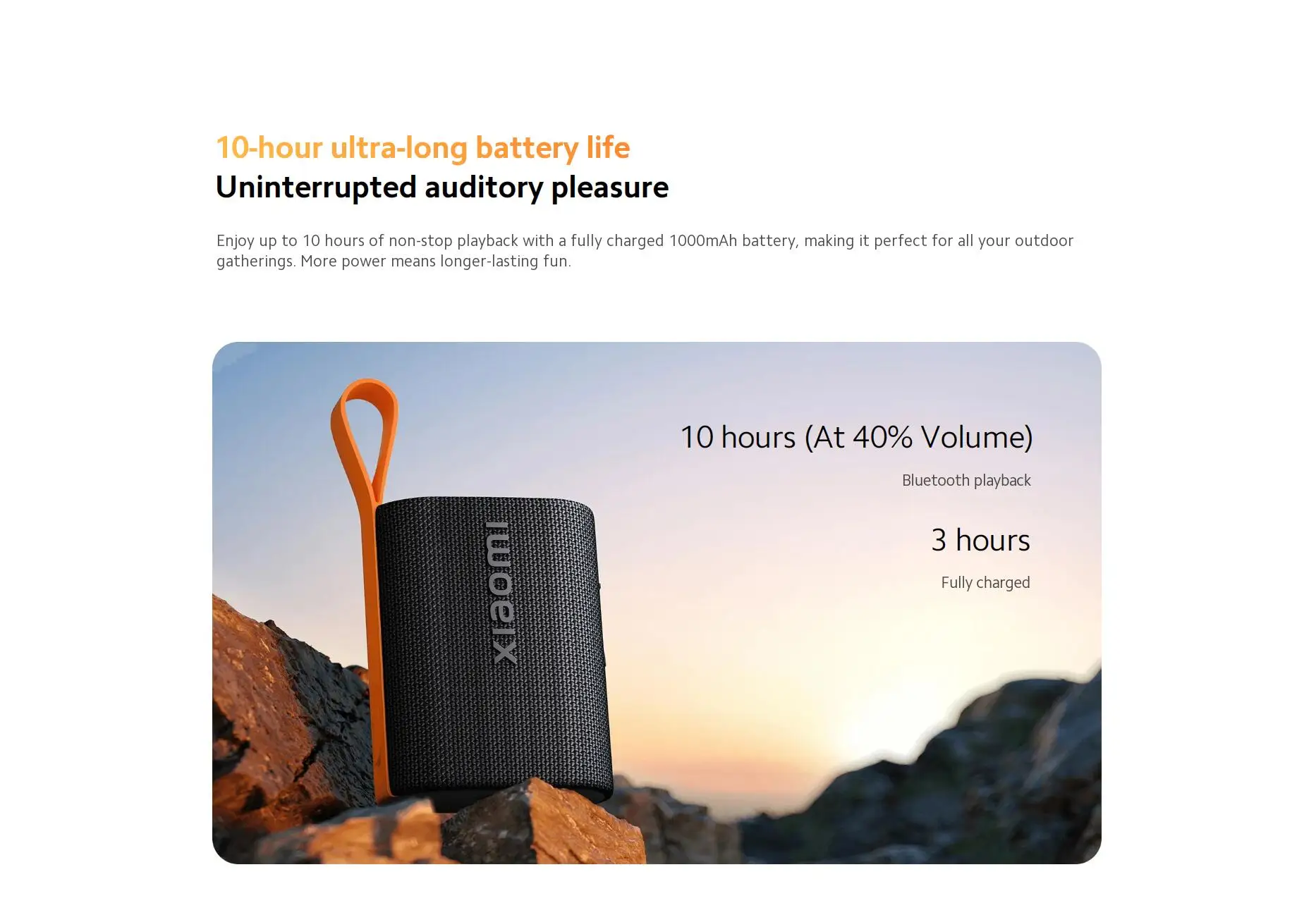 NEW Xiaomi Sound Pocket IP67 Bluetooth 5.4 Portable Speaker TWS Stereo Combo 1000mAh 10-Hour Ultra-Long Battery Life Microphone