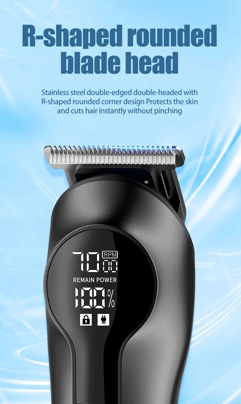 Mijia 986 Waterproof IPX7 Level 14 IN 1 Beard Trimmer Set Rechargeable Cordless Body Hair Trimmer for Men