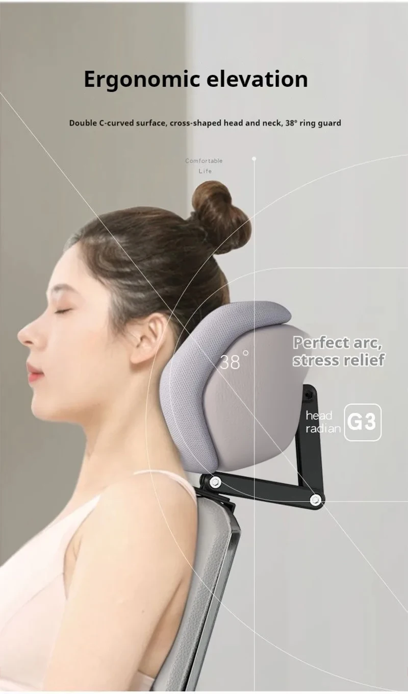 Office Chair Ne Pillow Cuter Chair High Headrest Chair Barest Nap Pillow Work Station Siesta Sitting up S Aid