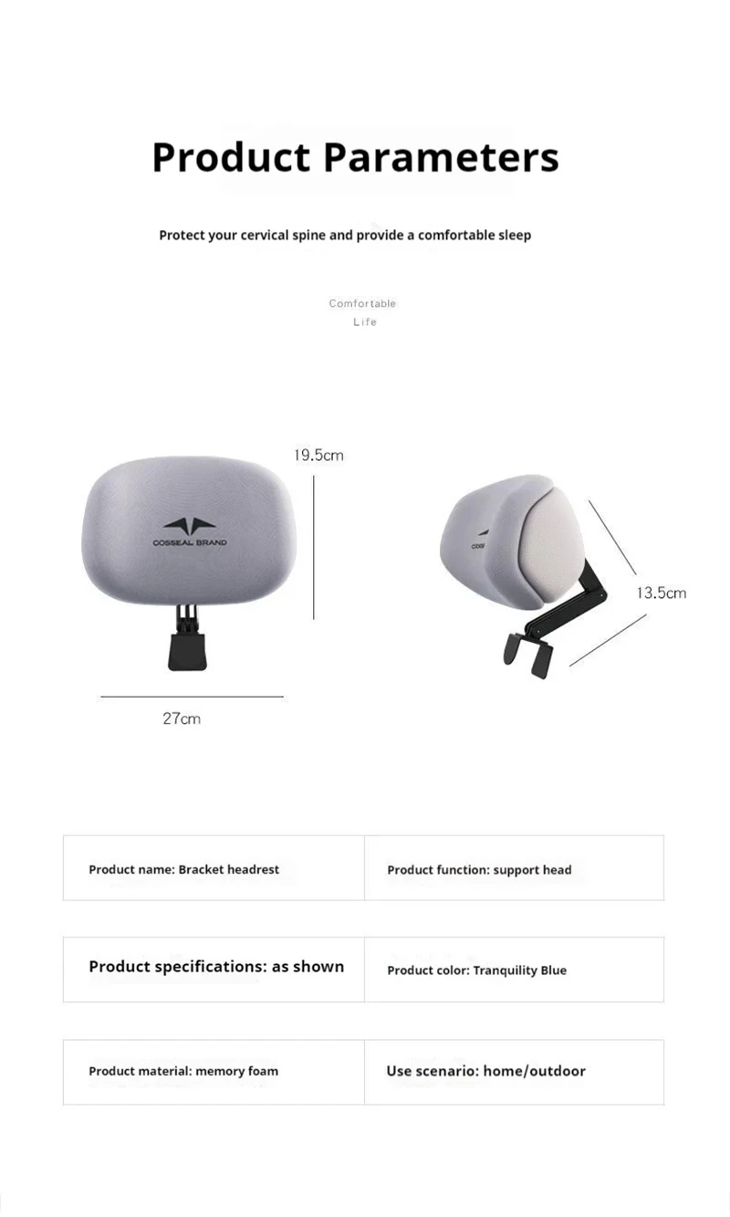 Office Chair Ne Pillow Cuter Chair High Headrest Chair Barest Nap Pillow Work Station Siesta Sitting up S Aid