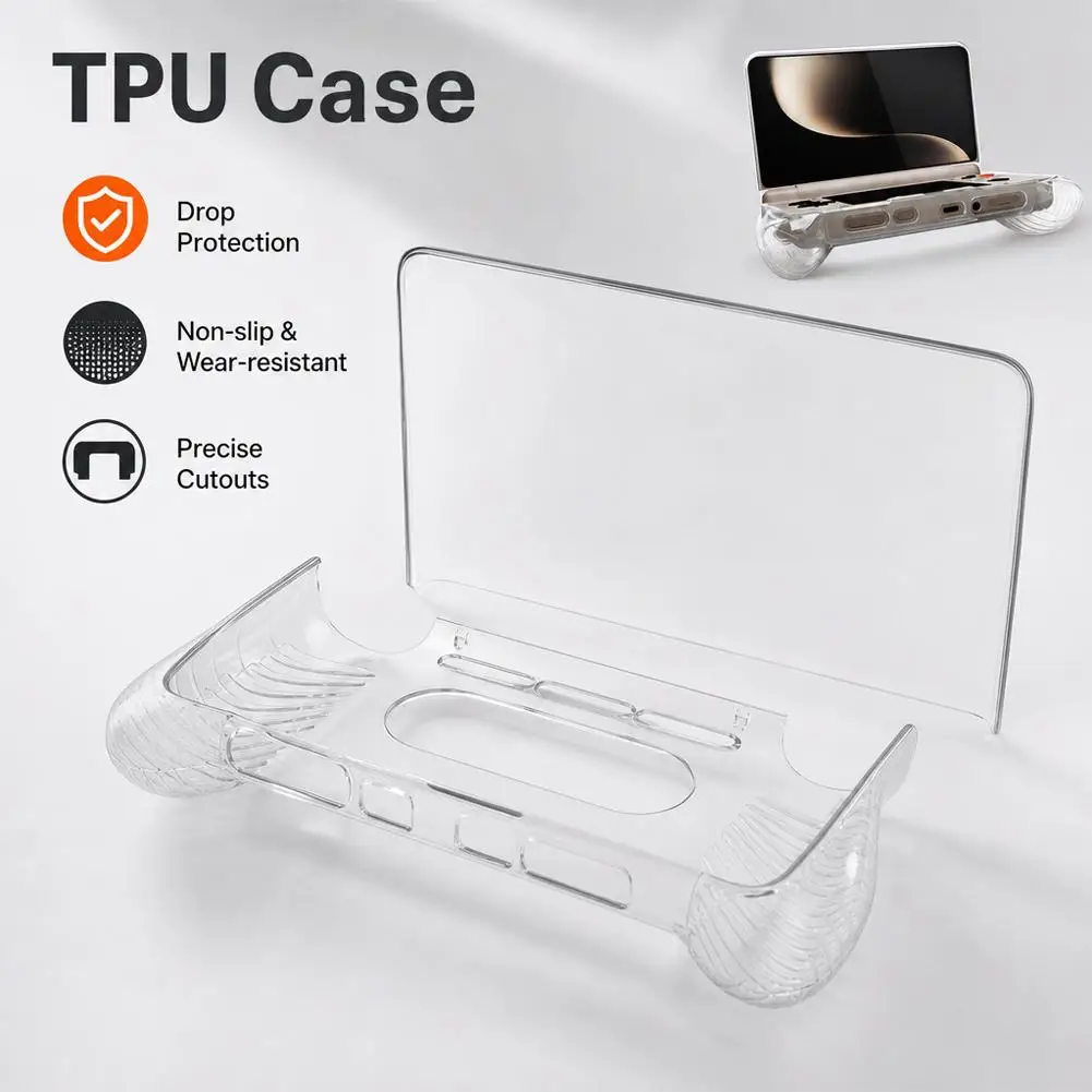 For AYN Thor 2in1 TPU Protective Case Anti-slip Grip Design Enhanced Handling Experience Dedicated To Handheld Game Consoles