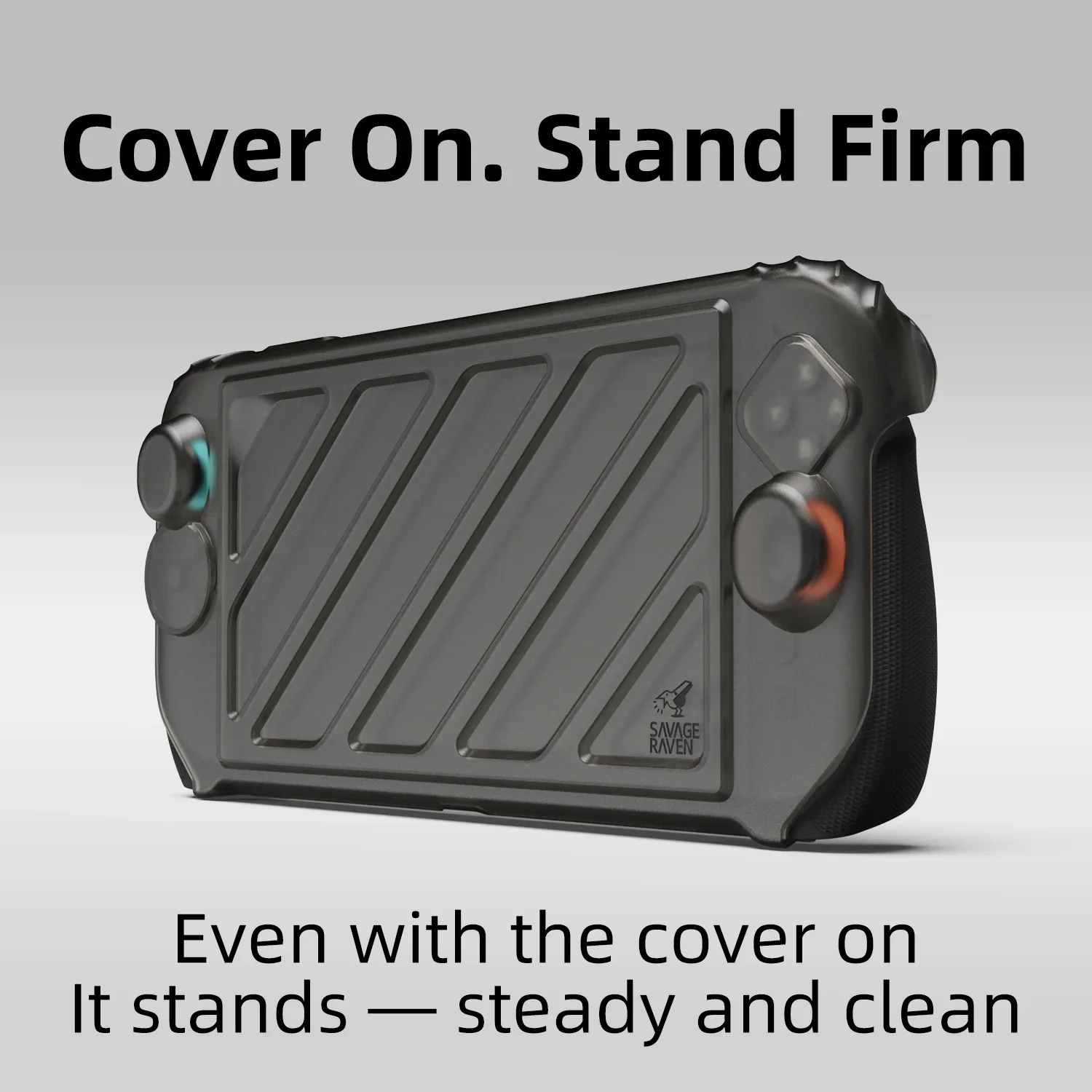 Savage Raven by Skull & Co. HardShell Front Cover Portable Protective Case for Nintendo Switch 2 StandGrip