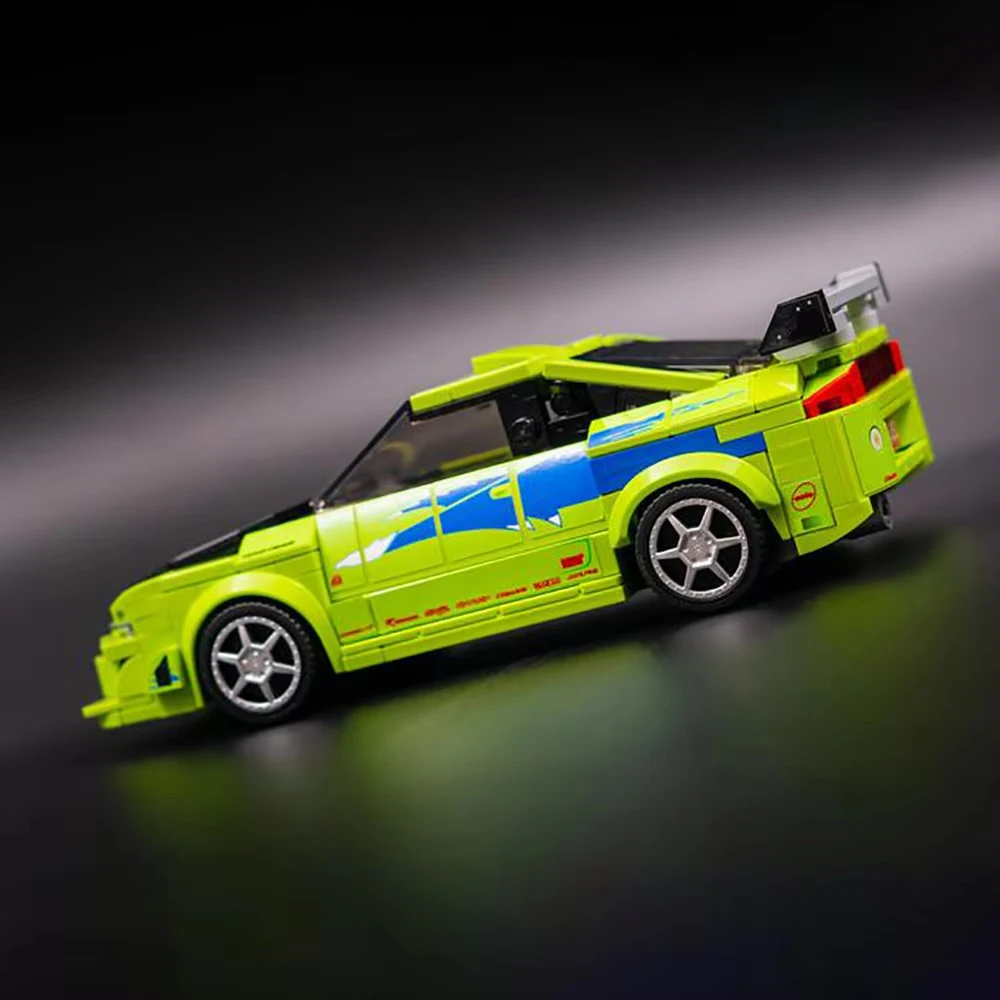 New MOC Speed Racing Series Intermediate Sports Car Model Building Blocks DIY Modular Car Assembly Toy Adult Collectible Gift