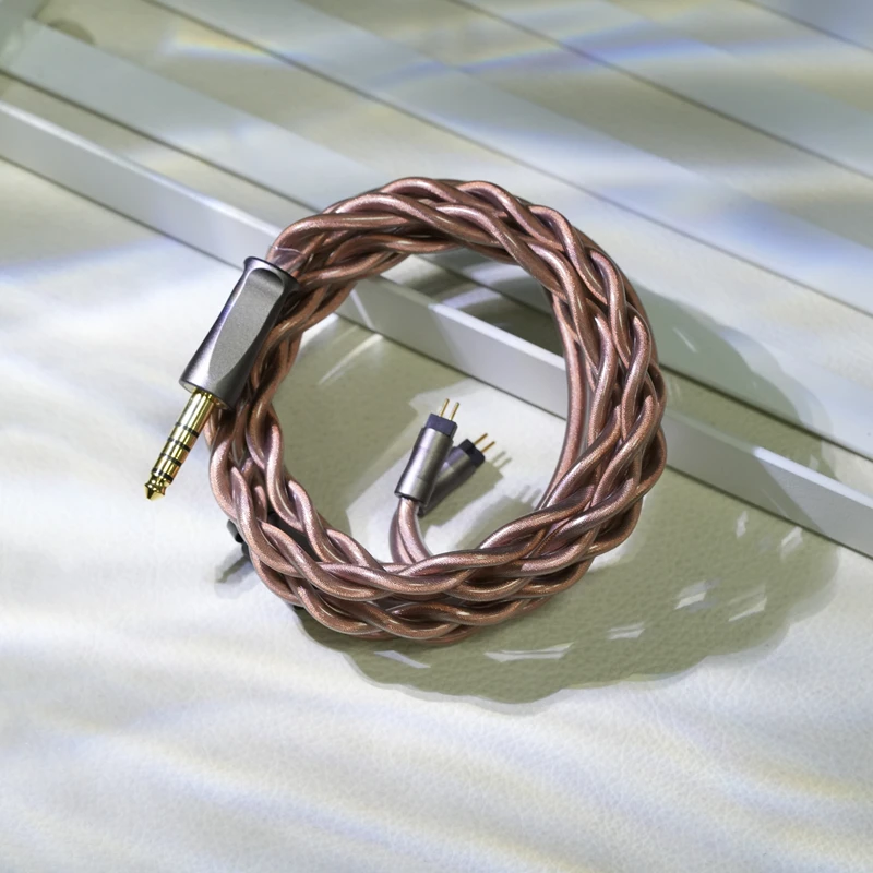 Nici HiFi 20 Premium IEM Cable, 4.4mm/3.5mm/6.35mm Plugs with MMCX 2-Pin For IE900, IE600, IE300, N5005, and Various IEMs