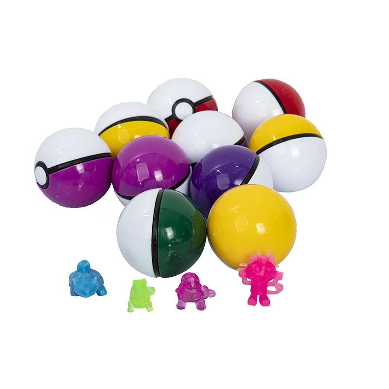 New Style 50Pcs Elf Ball 5CM 100Pcs 3CM Pokemon Anime Action Figure Pet Pikachu Pocket Monster Pokeball Cartoon Toys Gifts