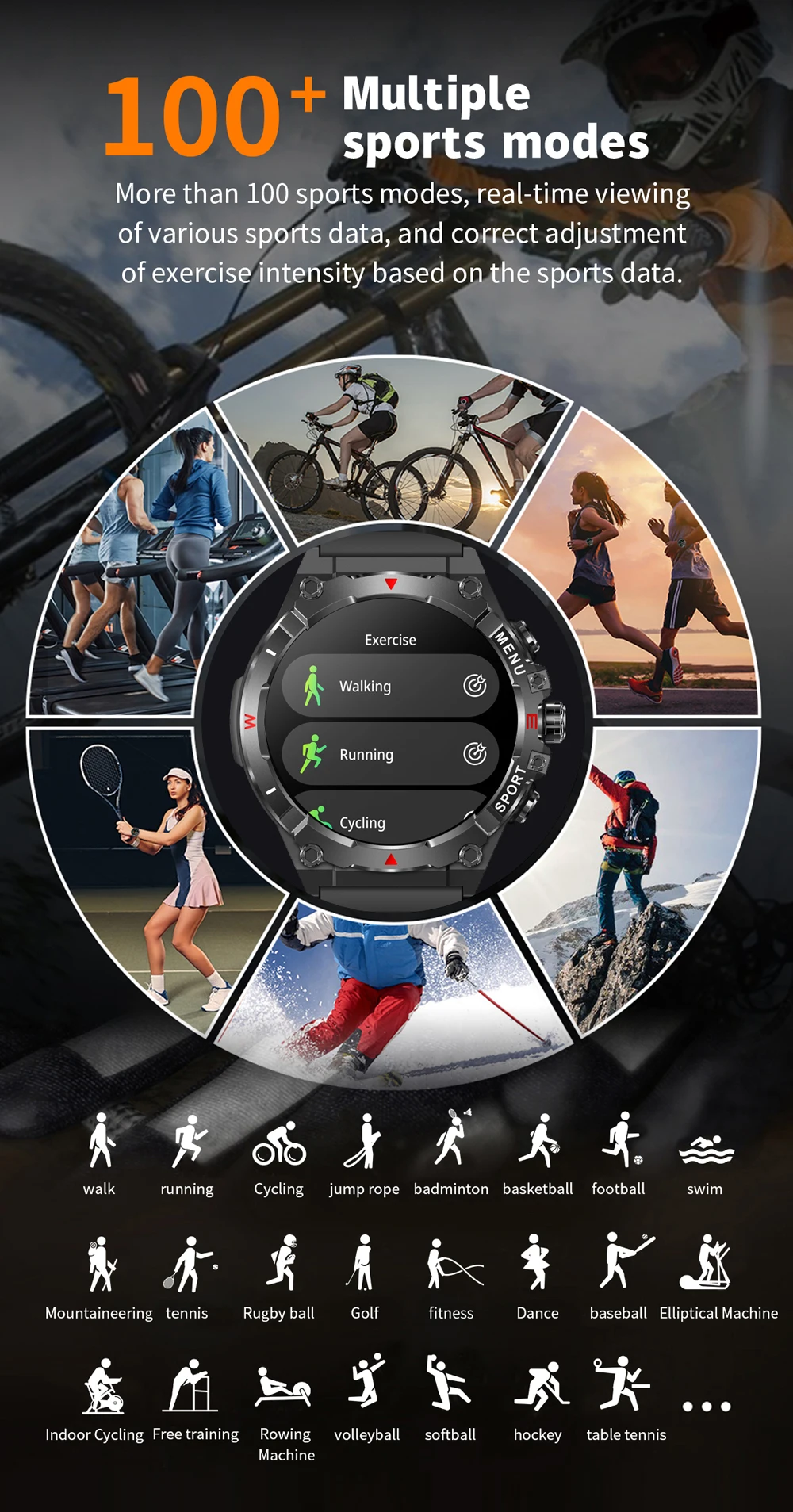 2025 COLMI V76 GPS Smartwatch 1.43" Ultra AMOLED Display Built-in Compass Altimeter Bluetooth Call Smart Watch 500mAh Battery
