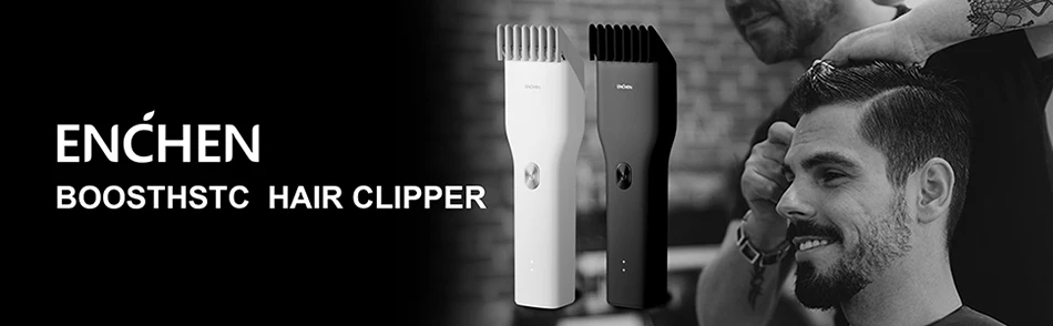 ENCHEN Boost Electric Hair Clipper Professional Cordless Fast Type-C Charging Ceramic Haircut Machine Hair Trimmer For Men Adult