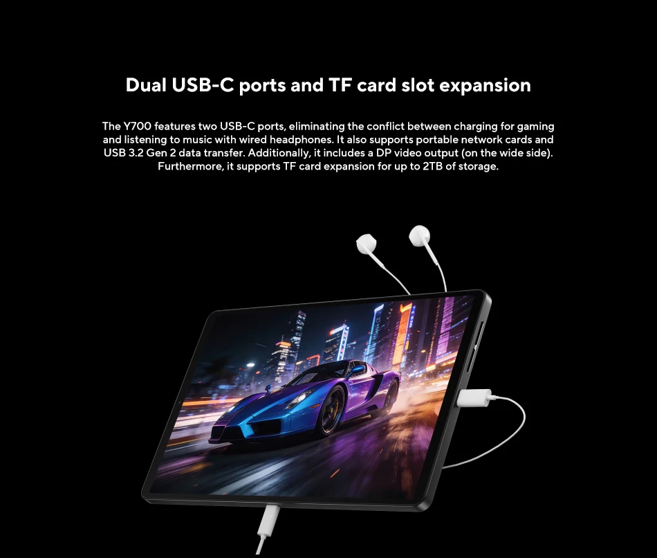 Lenovo Legion Y700 5th Gaming Tablet Original CN Version Snapdragon 8 Elite Gen5 8.8'' 3K 165Hz Display 9000mAh Android Pad PC