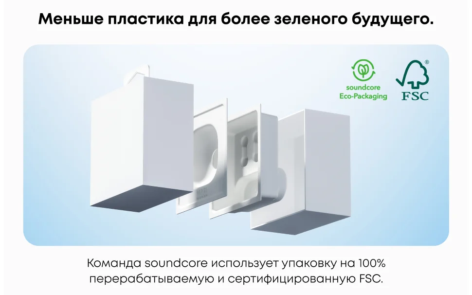Soundcore by Anker Liberty 4 NC Беспроводные наушники с шумоподавлением Bluetooth-наушн
