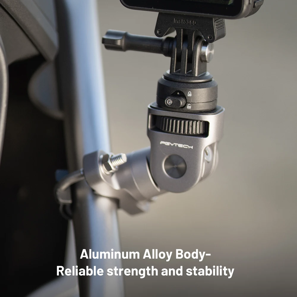 PGYTECH U-Bolt Mount For 12.7 to 33mm Tubes For Bicycle/Vehicle Series Cycling Action Camera Smartphones