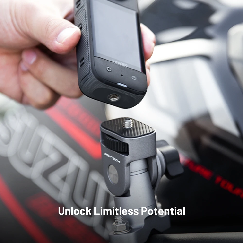 PGYTECH U-Bolt Mount For 12.7 to 33mm Tubes For Bicycle/Vehicle Series Cycling Action Camera Smartphones