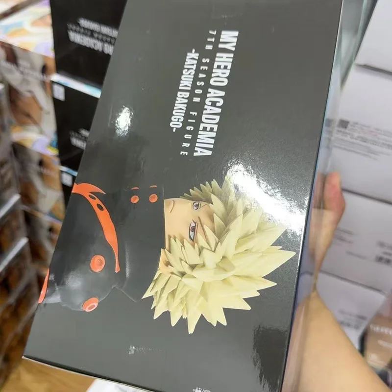 Original BANPRESTO My Hero Academia 7TH SEASON FIGURE Katsuki Bakugo Figure Anime Model Genuine Boxed Toy