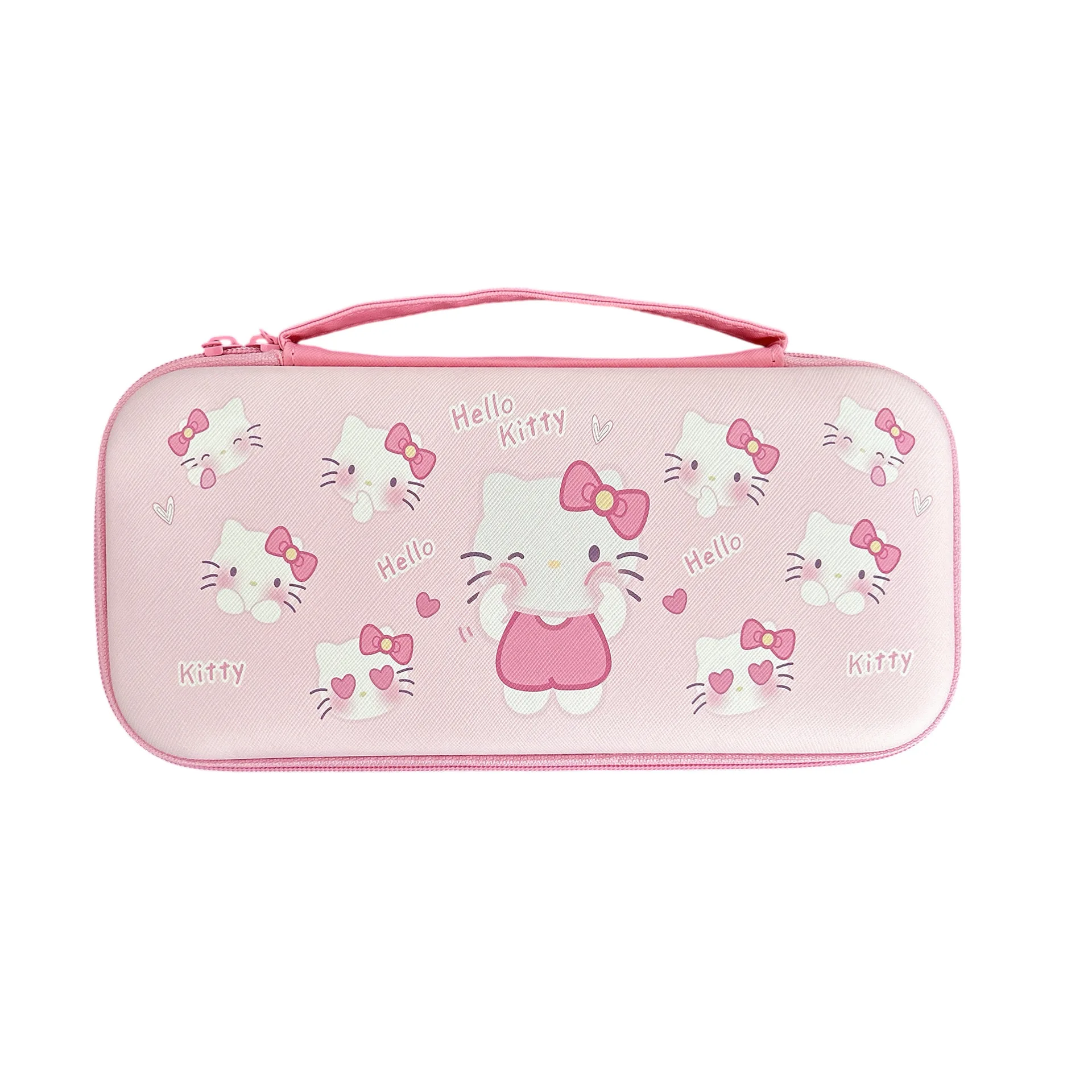 Cartoon Leather Switch2 Storage Bag, Nintendo NS2 Game Console Hand-held Lanyard Bag, Switch2 Storage Box