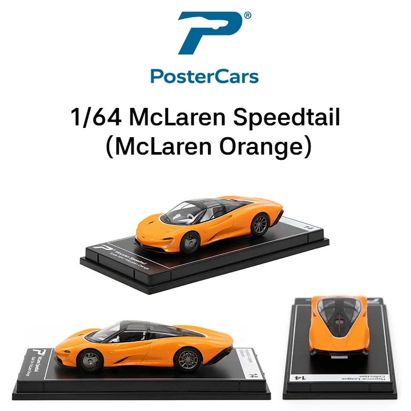 Postercars 1:64 Super Sport Racing Rally Toy Car Model Hypercar League Diecast Vehicle Miniature Free Wheels Display Collection