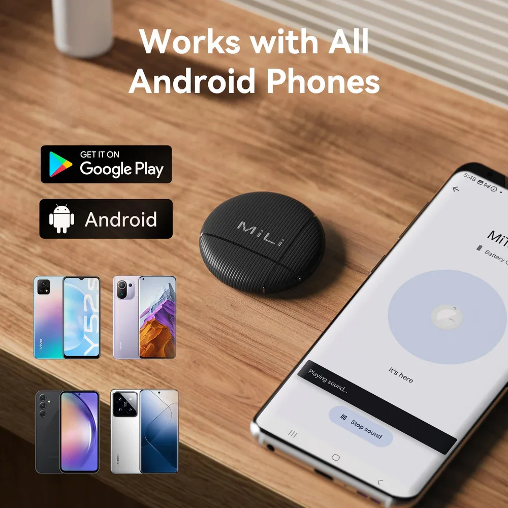 Smart Bluetooth Tags Compatible with Google Find Hub App Android (only) Item Locator Tracker Tags for Suitcases/Luggages
